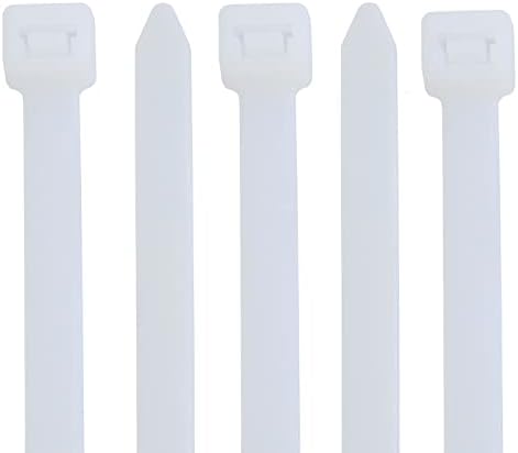BAIJIAER 36 inch zip ties heavy duty outdoor use 50 pcs long zip ties white cable ties wraps large plastic tie uv resistant 200 lbs Tensile Strength