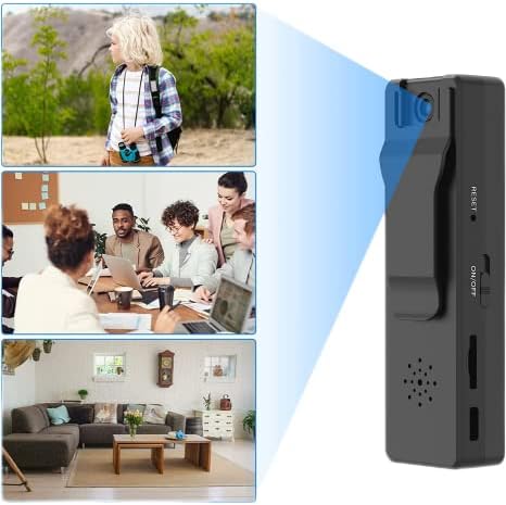 Home Security WiFi Wireless Camera Body Cameras Indoor Outdoor Camera Body Security Dog Nanny Cam,App Remote View Loop 180° Rotation Built-in Battery Camera No Need WiFi Cameras For Home Security - Image 7