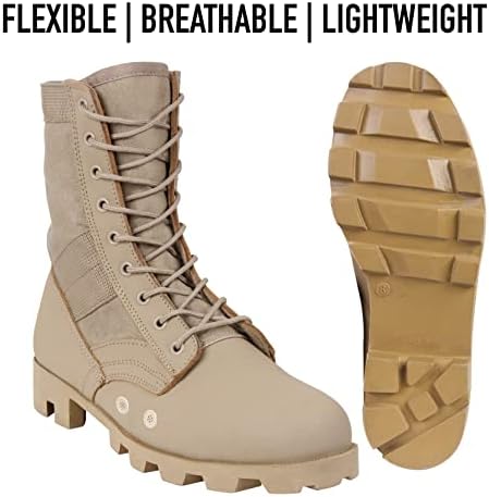 Rothco Jungle Boots Work Boots Hiking Boots - Image 5