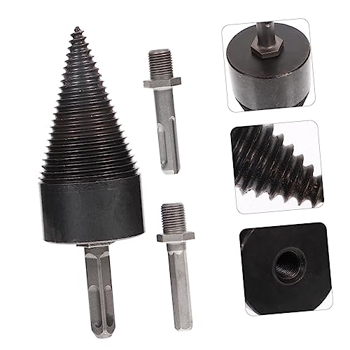 GANAZONO 1 Set Firewood Drill Log Splitter Electrical Tools Home Tools Electric Drills Bits Wood Splitting Bit Wood Drill Bit Drill Bit Firewood Splitter Wood Hex Drill Bit Household - Image 2
