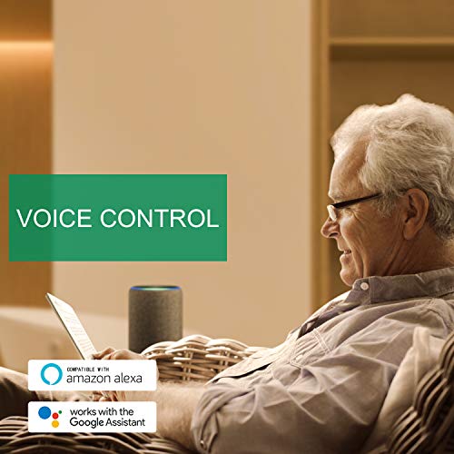 Smart Dimmer Switch 2 Pack by Martin Jerry | Trailing Edge Dimmer Light Switch, Voice Control by Alexa, Google Home, SmartLife App, Needs Neutral Wires, 2.4G WiFi Only - Image 5