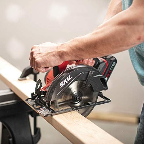 SKIL 20V 4-Tool Combo Kit: 20V Cordless Drill Driver Reciprocating Saw, Circular Saw and Spotlight, Includes Two 2.0Ah PWR CORE Lithium Batteries and One Charger - CB739701 - Image 8