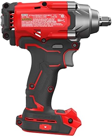 CRAFTSMAN V20 Cordless Impact Driver, 1/2 inch, Bare Tool Only (CMCF921B) - Image 10