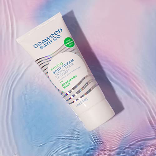 Seaweed Bath Co. Firming Body Cream, Rosemary Mint Scent, 6 Ounce, Sustainably Harvested Seaweed, Chlorella, Green Coffee Beans - Image 6
