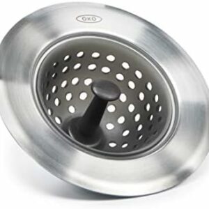 OXO Good Grips Silicone Sink Strainer, Black