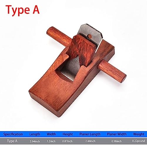 Professional Woodworking Planer, Household Wood Planer with Handle, Carpenter Holding Mahogany Trimming tool(Size:A) - Image 2