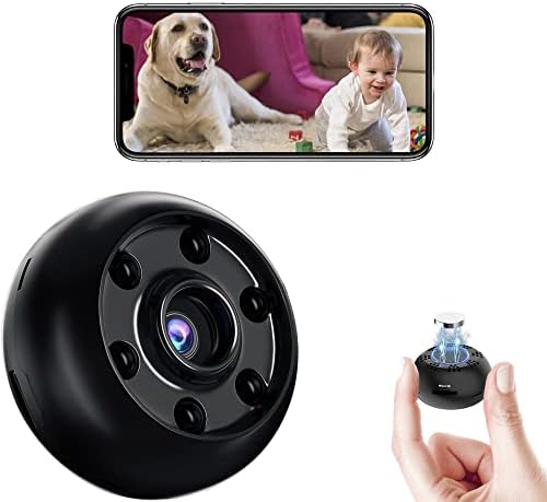 Lagasang Hidden Camera WiFi Mini Spy Camera Hidden Camera Wireless HD 1080P Small Camera with Motion Detection Spy Cameras for Home Security and Outdoor Nanny Cams