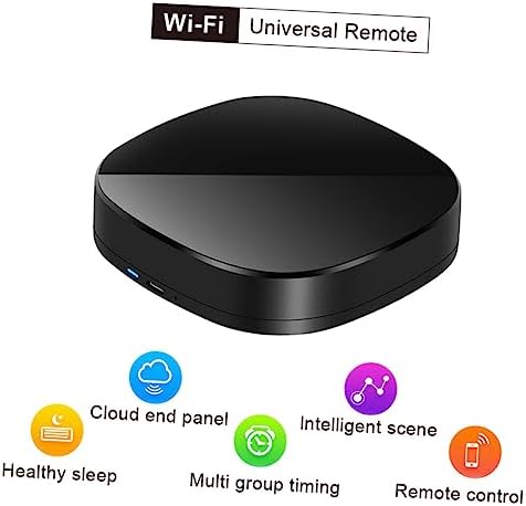 Housoutil Controlled Black Rf Remote Control Wi-fi Smart Remote Control Smart Home Device Remote Control Hub Wifi Smart Home System Ir Remote Control Wifi Smart Home Hub - Image 5