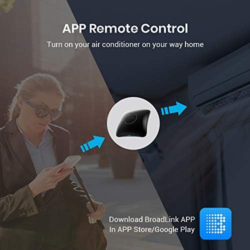 Broadlink RM4 pro Smart IR/RF Remote Control Hub with Sensor Cable-WiFi IR/RF Blaster for Smart Home Automation, TV, Curtain, Shades Remote, Works with Alexa, Google Assistant, IFTTT (RM4 pro S) - Image 4
