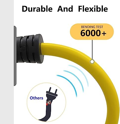 YSIL Dryer Plug Adapter 15A 125V to 20A 250V Adapter Cable 1 FT,12AWG 5-15P to 6-15/20R T Blade AC Power Adapter Converter Indoor/Outdoor Adapter - Image 2