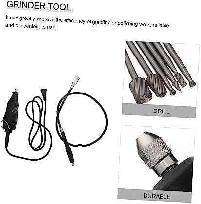 DOITOOL 1 Set Polisher Mini Hand Electric Drill Mini Multitool Rotary Tool for Sanding Polisher for Drill Cordless Polisher Drill Bit Kit Electric Jade Engraving Machine Household Grinder - Image 5