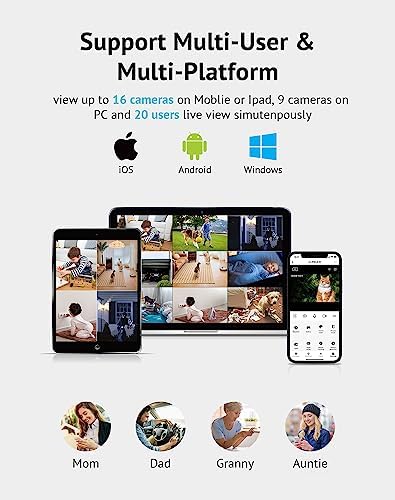 LaView 4MP Bulb Security Camera 2.4GHz,360° 2K Security Cameras Wireless Outdoor Indoor Full Color Day and Night, Motion Detection, Audible Alarm, Easy Installation, Compatible with Alexa - Image 9