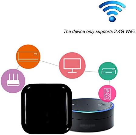 mewmewcat WiFi-IR Remote IR Control Wi-Fi(2.4Ghz) Enabled Infrared Universal Remote Controller for Air Conditioner TV DVD Using Smart Life APP Compatible with Alexa Home Voice Control - Image 8