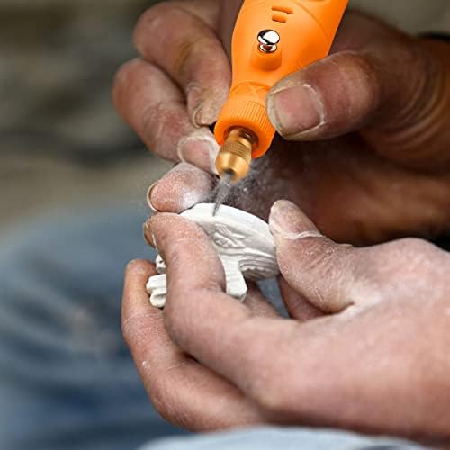 GOXAWEE Mini Cordless Rotary Tool with 105pcs Accessories, 5-Speed 18000rpm and USB Charging, Multi-Purpose Power Rotary Tool with 3.7V Li-ion Battery for Handmade Crafting and DIY Creations. - Image 5