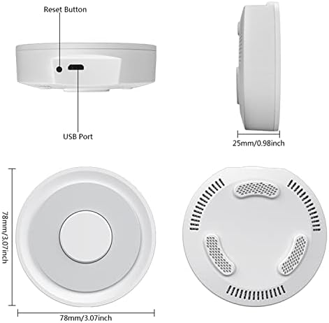 Tuya ZigBee 3.0 Hub: WiFi Smart Home hub, Zigbee Hub Gateway, Smart Life App & Voice Control, Smart Home Bridge Wireless Remote Controller Compatible with Alexa Google Assistant (Wireless) - Image 7