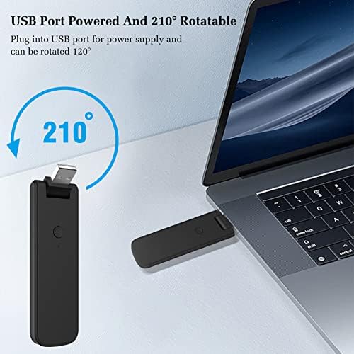 eMylo WiFi Smart IR RF Remote Controller, USB Smart IR RF Remote Control Compatible with Alexa and Google Assistant, IR Blaster for Air Conditioner, TV, Blind, RF Switch, Garage Door - Image 2