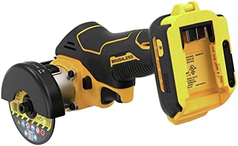 DEWALT 20V MAX Cut Off Tool, 3 in 1, Brushless, Power Through Difficult Materials, Connected LED Work Light, Bare Tool Only (DCS438B) - Image 6