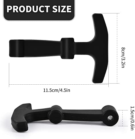 Olaismln Cooler Lid Latches Replacement Compatible with Yeti, RTIC and Other Related Coolers, T-Latches Made of Premium Hard Durable Rubber, Help Save Fingers/Knuckles（2 Pack） - Image 2