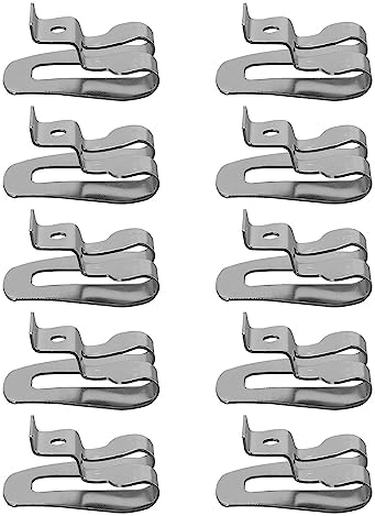 10Pcs Electrical Drill Belt Clip Hooks For 18V 20V Drill Driver N268241 N169778 DCD980 Power Tools Hammer Part - Image 2