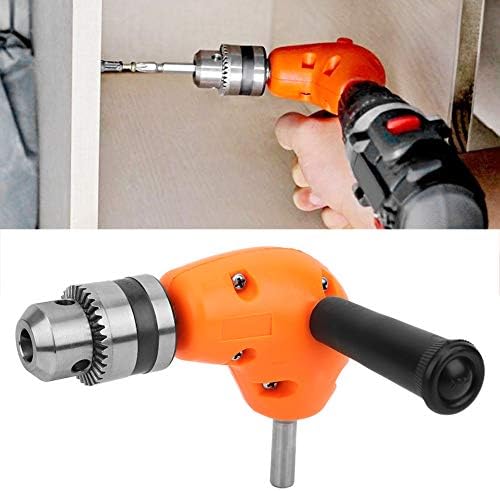 9.35mm/0.4in Connecting Shaft 90 Degree Right Angle Drill Attachment Portable Compact Punch Adapter Attachment Tool for Household Workplace Industry - Image 8