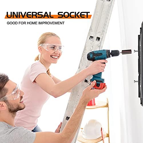 Stocking Stuffers Super Universal Socket - Tools Gifts for Men Women Grip Socket with Power Drill Adapter Cool Gadgets for Men Car Guy Birthday Gift Ideas for Grandpa Dad Stuff Husband Christmas Gifts - Image 6