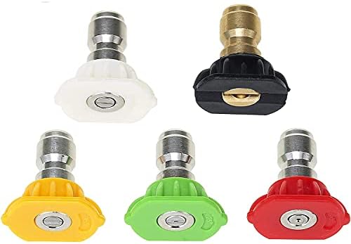 Tool Daily Foam Cannon with 1/4 Inch Quick Connector, 1 Liter, 5 Pressure Washer Nozzle Tips - Image 8