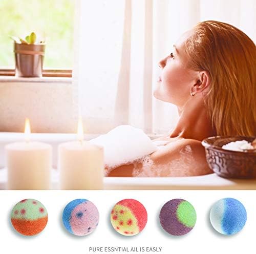 Nagaliving Bath Bombs Gift Set, 10 Organic Bubble Bath Bombs, Bath Gift for Valentine’s Day, Christmas - Image 8