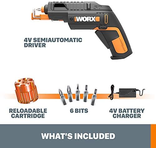 WORX WX255L SD Semi-Automatic Power Screw Driver with Screw Holder - Image 6