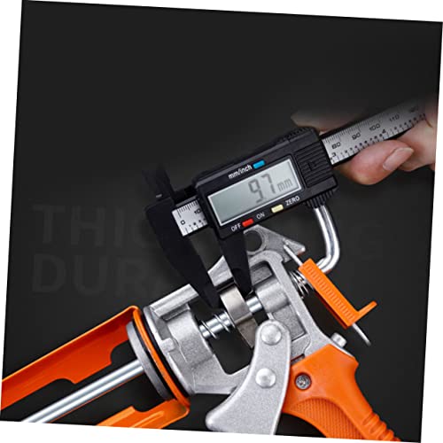 DOITOOL 1Pc Glass Glue Small Glue Household Tool Household Metal Glue Stick Manual Rotary Glue Dispenser Construction Supplies Black Glue Sticks One-Piece Construction Glue Shooter - Image 4