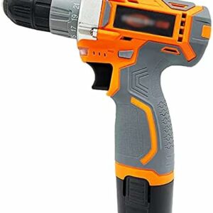 Multi-Purpose Woodworking Pistol Drill, 12v Lithium Electric Drill Rechargeable Hand Electric Drill Set Household Power Tools Lithium Battery Electric Wrench Impact Drill