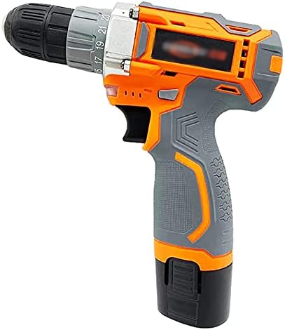 Multi-Purpose Woodworking Pistol Drill, 12v Lithium Electric Drill Rechargeable Hand Electric Drill Set Household Power Tools Lithium Battery Electric Wrench Impact Drill