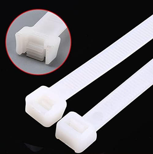 BAIJIAER 36 inch zip ties heavy duty outdoor use 50 pcs long zip ties white cable ties wraps large plastic tie uv resistant 200 lbs Tensile Strength - Image 3