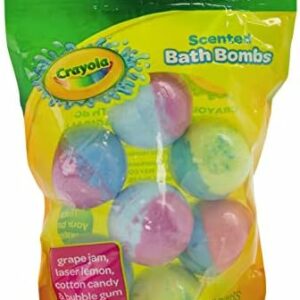 Crayola Colorful Scented Bath Bombs 7Ct