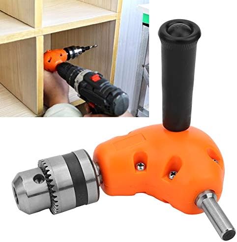 9.35mm/0.4in Connecting Shaft 90 Degree Right Angle Drill Attachment Portable Compact Punch Adapter Attachment Tool for Household Workplace Industry - Image 9