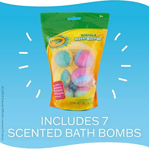 Crayola Colorful Scented Bath Bombs 7Ct - Image 7