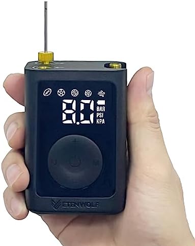 ETENWOLF Electric Ball Pump Inflation & Deflation 2-17PSI, Basketball Pump with Precise Pressure Gauge, Rechargeable Air Pump for Balls, Soccer Ball Air Pump