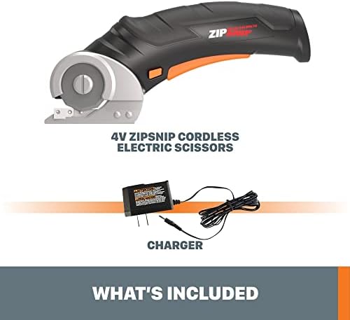 WORX WX082L 4V ZipSnip Cordless Electric Scissors - Image 5