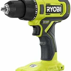 RYOBI ONE+ 18V Cordless 1/2 in. Drill/Driver (Tool Only) PCL206B Black Green