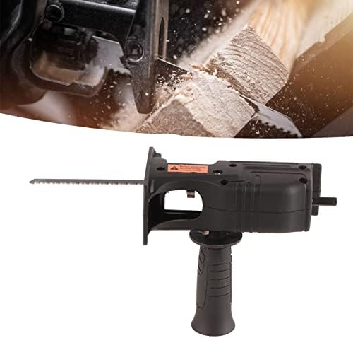 Reciprocating Saw Electric Wireless Saw Handheld Reciprocating Saw Tool-Free Blade Change Electric Drill Accessories for Woodworking, Household, Garden,Wood & Metal Cutting - Image 6
