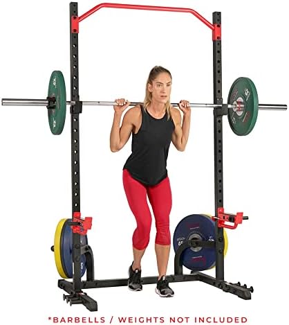 Sunny Health & Fitness Power Zone Squat Stand Power Rack, Power Cage - Image 8