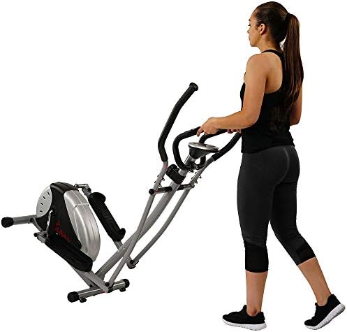 Sunny Health & Fitness Legacy Stepping Elliptical Machine, Total Body Cross Trainer with Ultra-Quiet Magnetic Belt Drive, Low Impact Exercise Equipment, Optional Bluetooth with Exclusive SunnyFit App - Image 7
