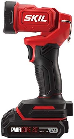 SKIL 20V 4-Tool Combo Kit: 20V Cordless Drill Driver Reciprocating Saw, Circular Saw and Spotlight, Includes Two 2.0Ah PWR CORE Lithium Batteries and One Charger - CB739701 - Image 5