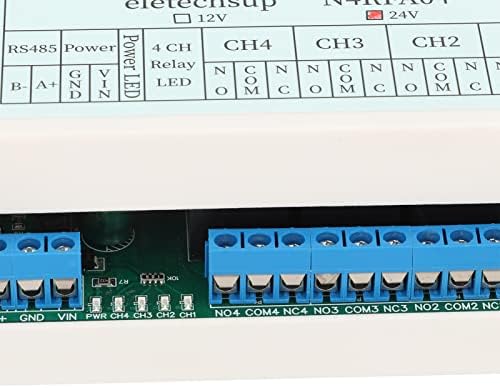 SHYEKYO 4 Channel Wireless Relay, 426-508.5MHz High Sensitivity Wireless Relay Module User Friendly with Antenna for Home Automation(#2) - Image 9