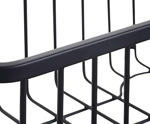 SunnyPoint NeverRust Deluxe Kitchen Sink Suction Holder for Sponges, Scrubbers, Soap, Kitchen, Bathroom, 304 Stainless Steel (Mat Black, 7.4 x 3.3 x 2.75 Inch)(Sponge & Brush NOT Included) - Image 4