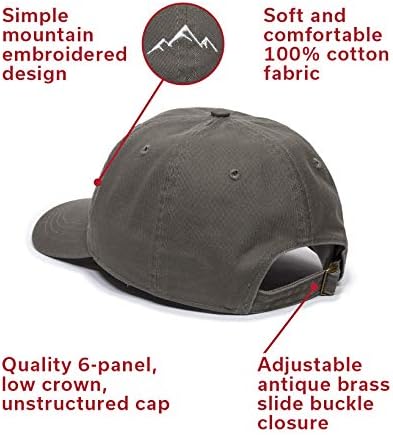 Outdoor Cap Mountain Dad Hat - Unstructured Soft Cotton Cap - Image 6