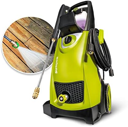 Sun Joe SPX3000 14.5-Amp Electric High Pressure Washer, Cleans Cars/Fences/Patios
