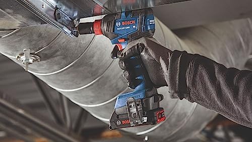 BOSCH GXL18V-901B25 18V 9-Tool Combo Kit 2-In-1 Bit/Socket Impact Driver, Hammer Drill/Driver, Recip Saw, Circ Saw, Oscillating Tool, Angle Grinder, Vacuum, Worklight, (2) CORE18V 4 Ah Batteries - Image 3