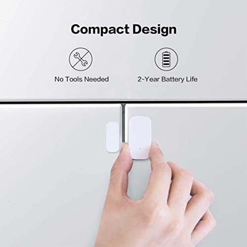 Aqara Smart Hub M2 Plus Aqara Door and Window Sensor, Zigbee Connection, Alarm System, Remote Monitor and Control, Smart Home Automation - Image 4