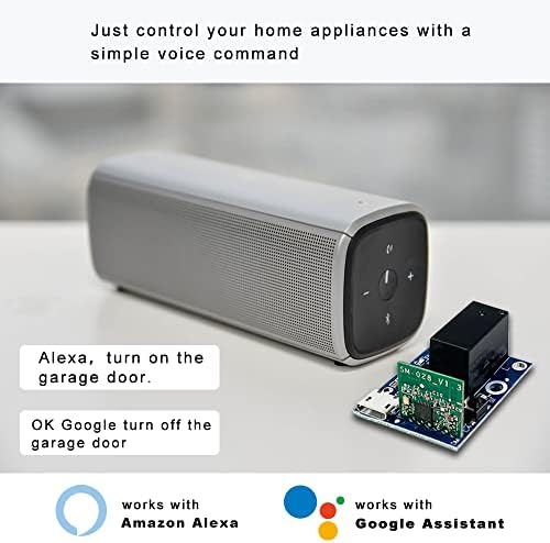 Ewelink Wifi Relay Module USB DC 5v 1 Channel Inching Self-Lock Dry Contact Remote Switch Home Automation Modules for Access Control,Computer Power On,Garage Door,Compatible with Alexa Google Home - Image 7