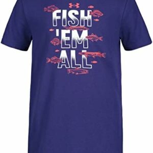 Under Armour Boys' Outdoor Short Sleeve T-Shirt, Crewneck